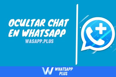 Ocultar chat en WhatsApp