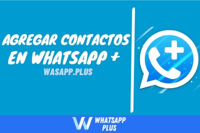 agregar contactos en WhatsApp