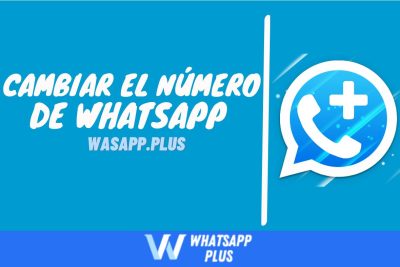 cambiar número en WhatsApp